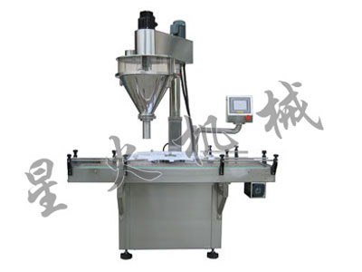 與鎮坪美味佳食品有限責任公司合作，定制自動喂罐粉末稱重灌裝機