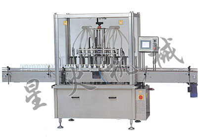 與扶風建忠食品有限公司合作，定制直線式全自動灌裝機