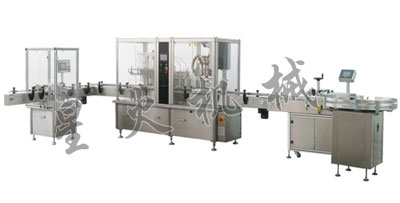 與宜君酒業(yè)有限公司合作，定制清瓶灌裝旋蓋貼標生產(chǎn)線