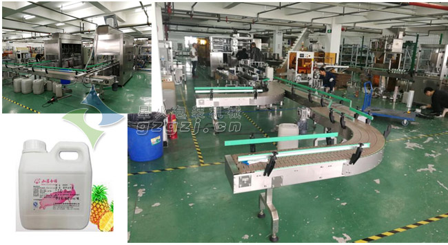 稱重式液體灌裝生產(chǎn)線