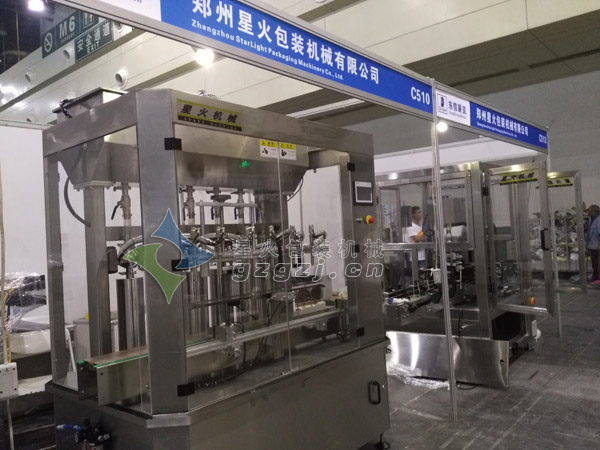 防凍液灌裝機灌裝生產線