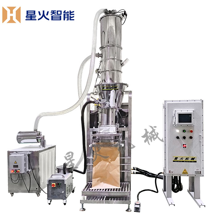 玉米面粉防爆稱重包裝機(jī)生產(chǎn)