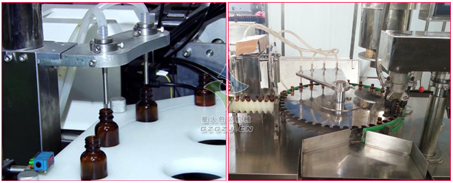 濃漿口服液灌裝機,口服液全自動灌裝壓蓋機