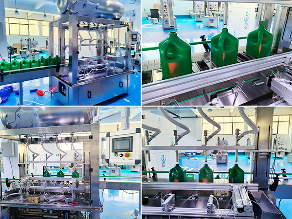 全自動四頭灌裝機械